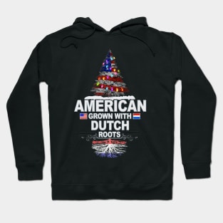 Christmas Tree  American Grown With Dutch Roots - Gift for Dutch From Netherlands Hoodie